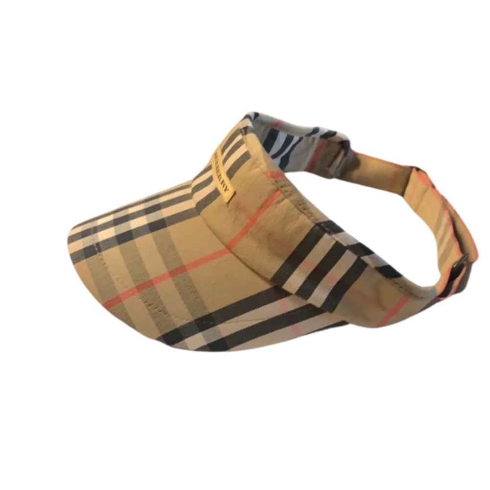 SOLD-Vintage Burberry sunvisor